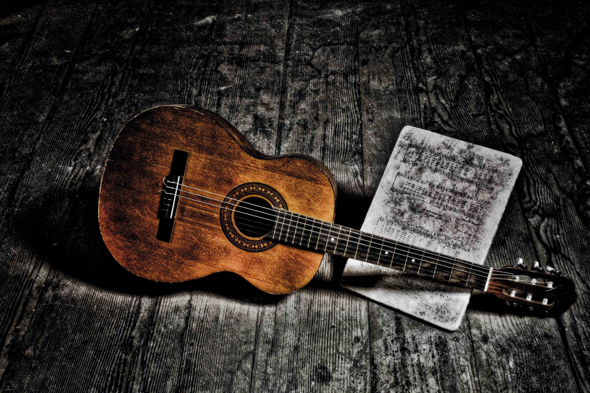 guitare notes musique