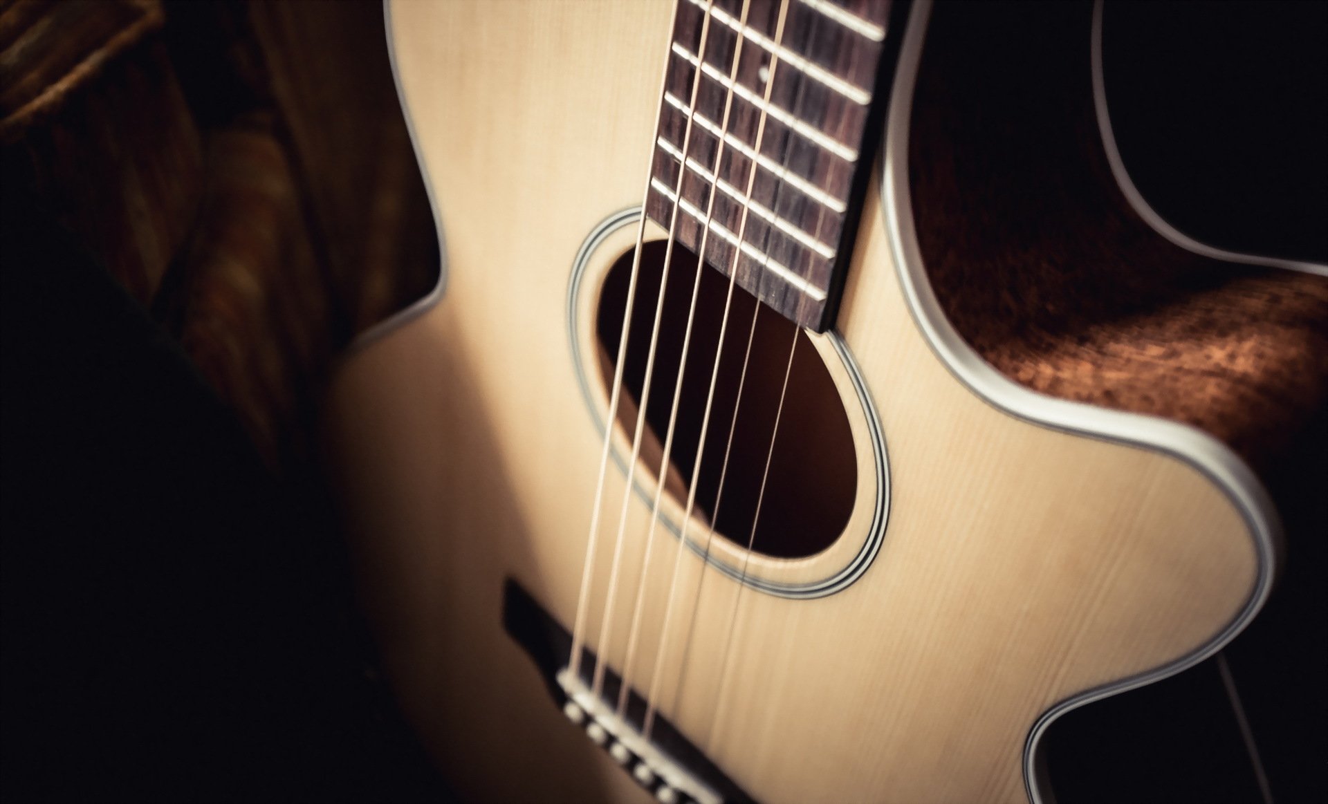 guitare musique gros plan