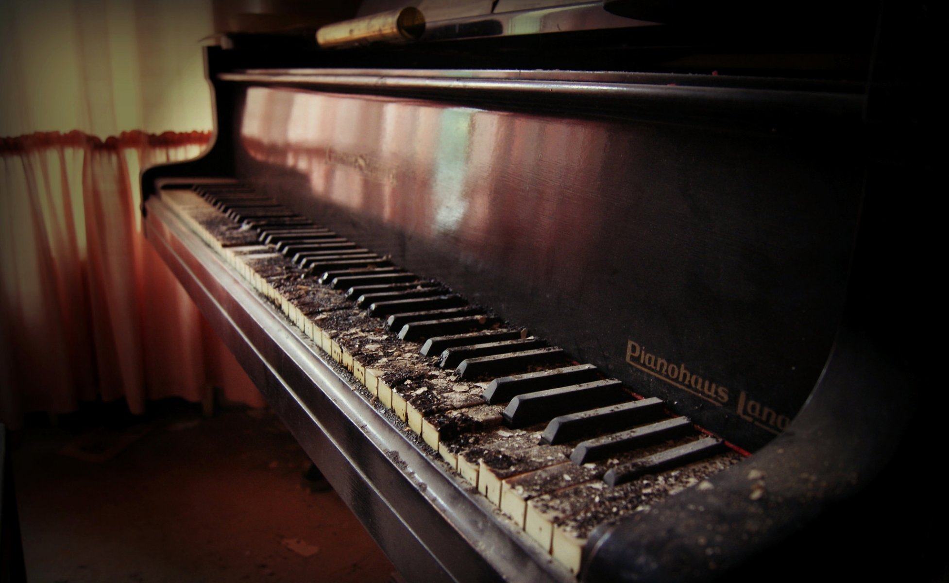 piano musique fond