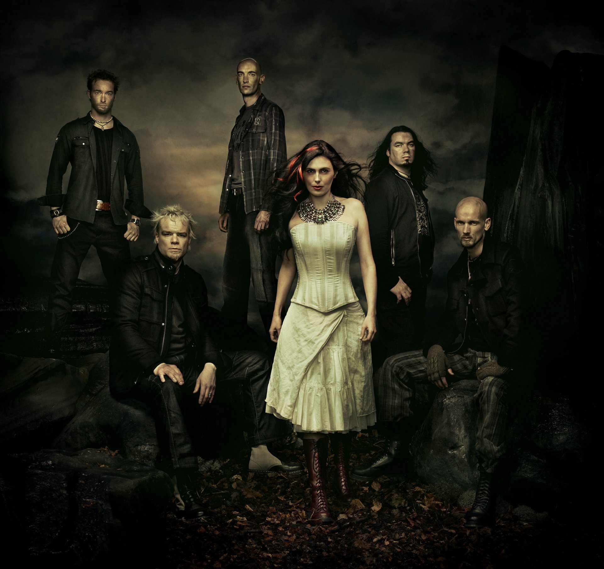 within temptation sharon den adele metalowe symfoniczne gotyckie serce wszystkie