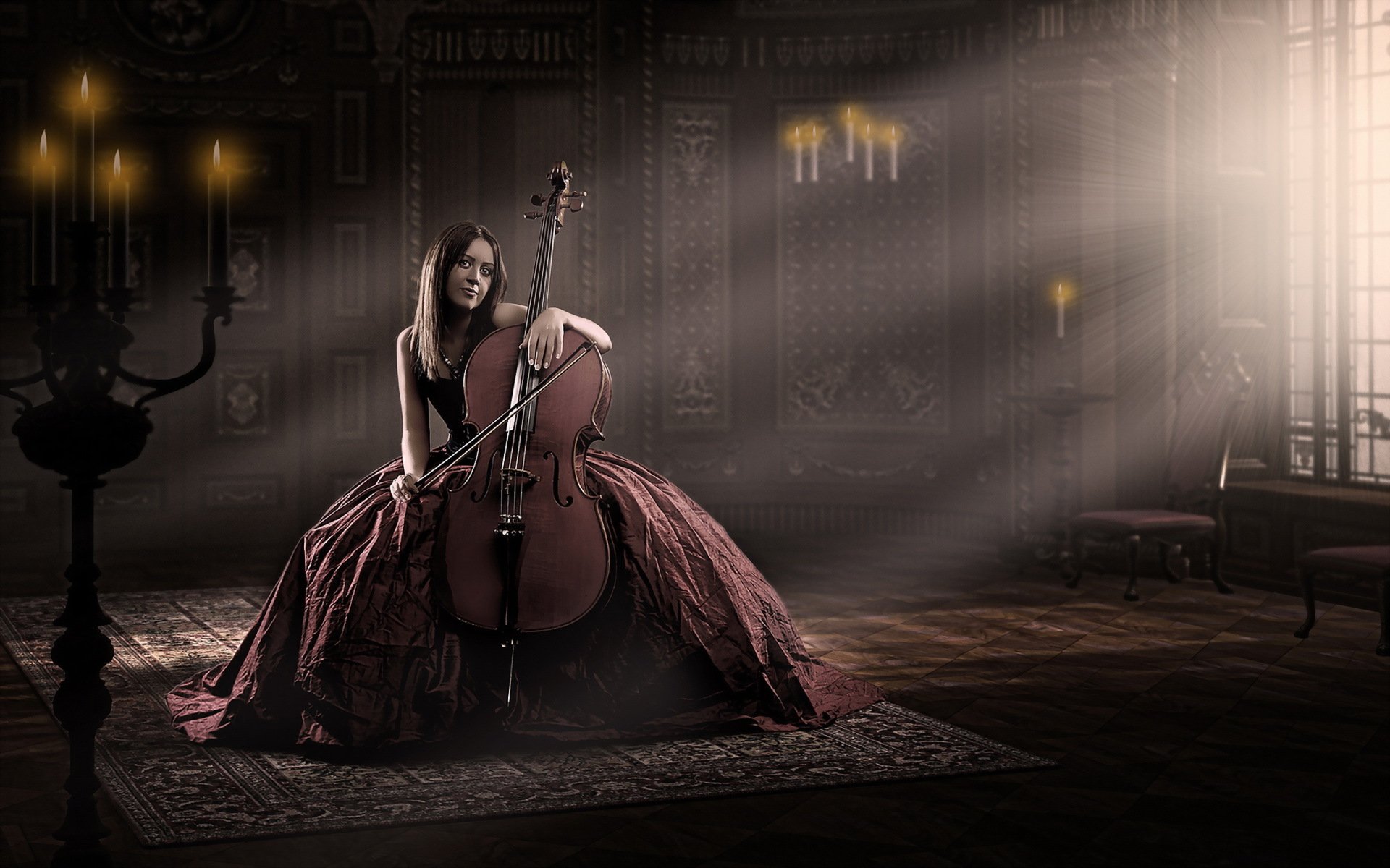 fille violoncelle musique