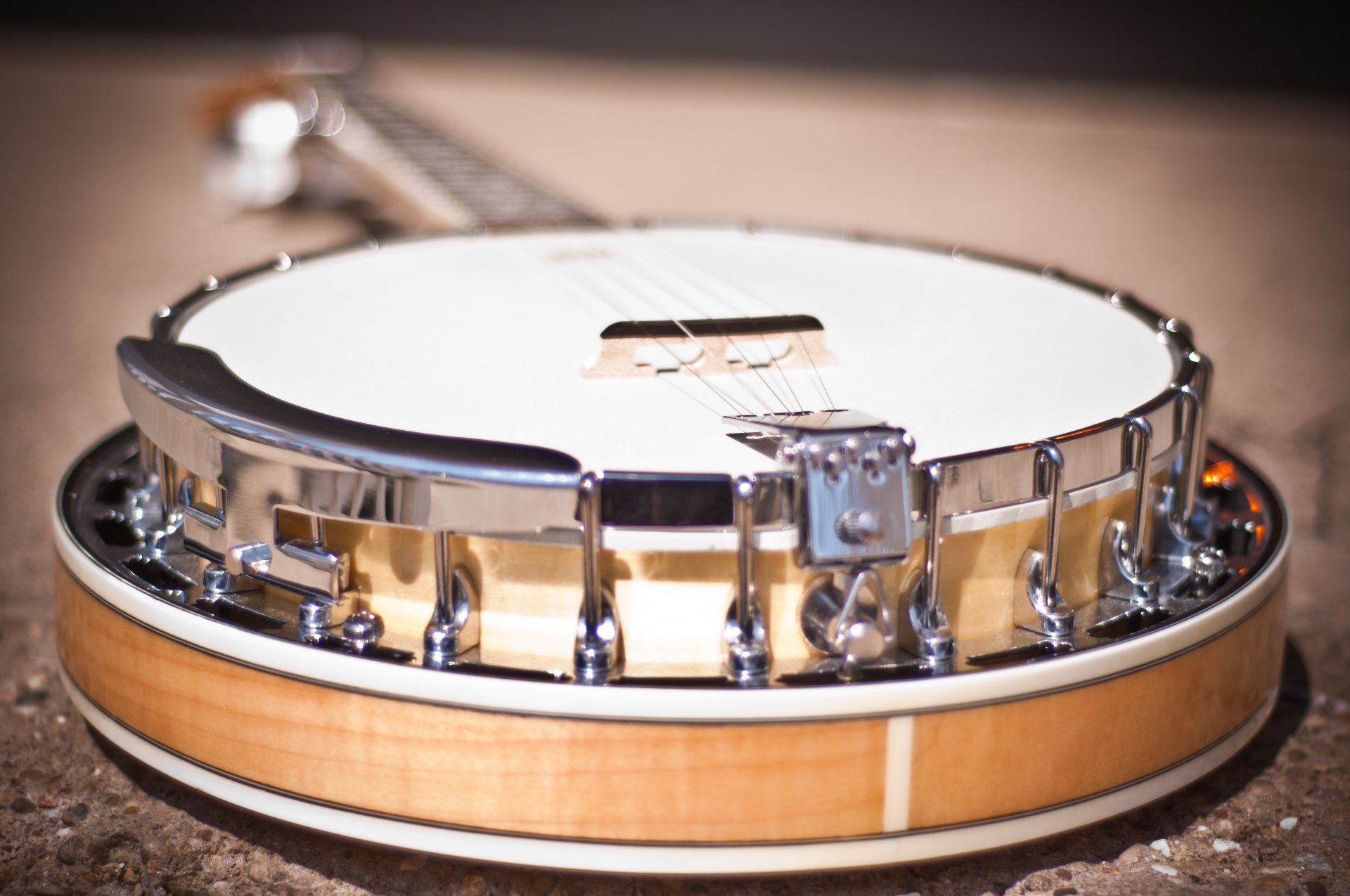 banjo tools music close up