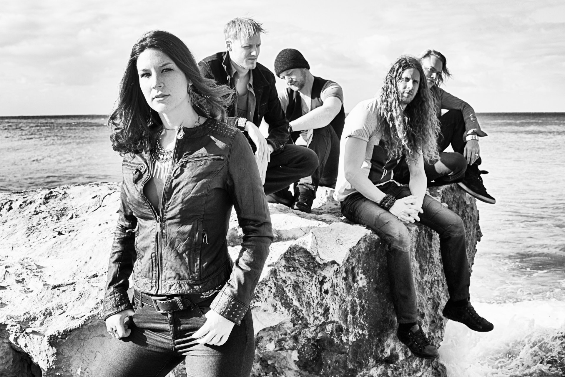 delain the group redhead charlotte wessels h b jacket stone sitting