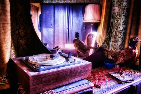 Gramophone Vintage comme un souvenir du passé