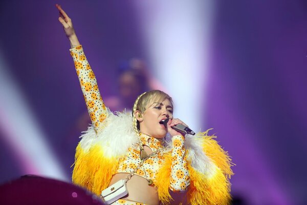 Live-Song von Miley Cyrus