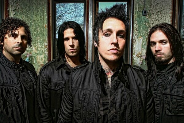 Die Alternative-Rock-Band papa roach