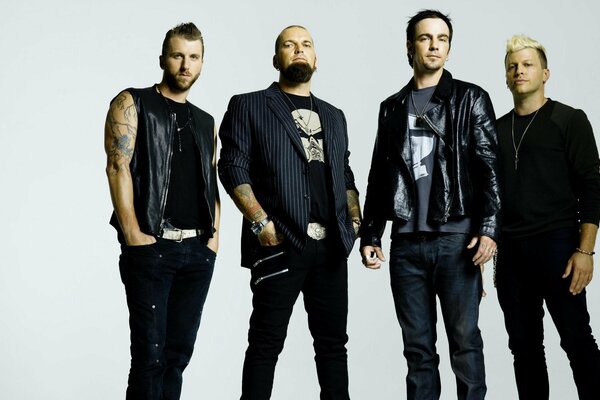 Foto der Gruppe three days grace