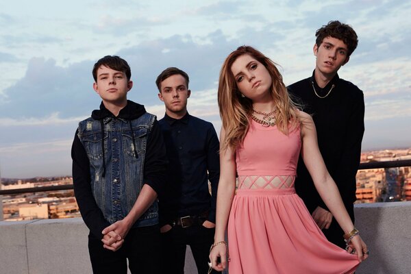 Members of the musical group echosmith