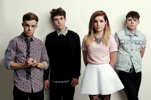 Fond d écran avec le groupe echosmith