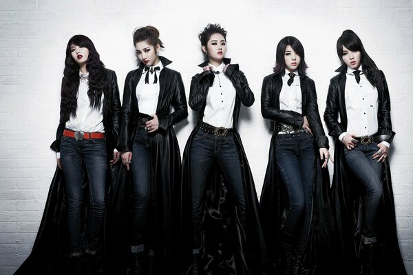 Pop group of girls from South Korea