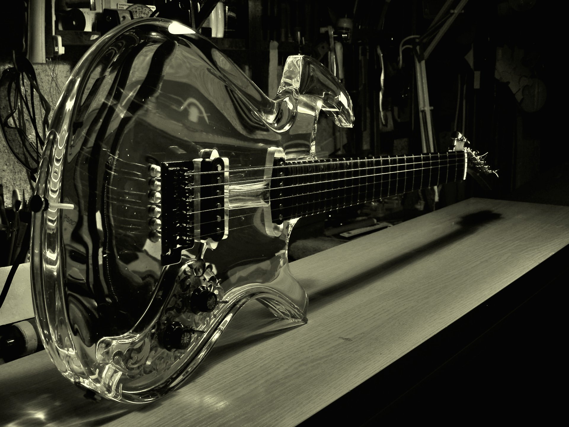 guitars reflection h b