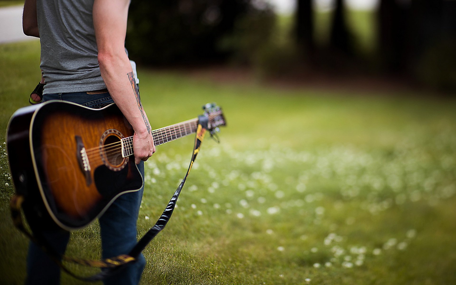 novio guitarra música