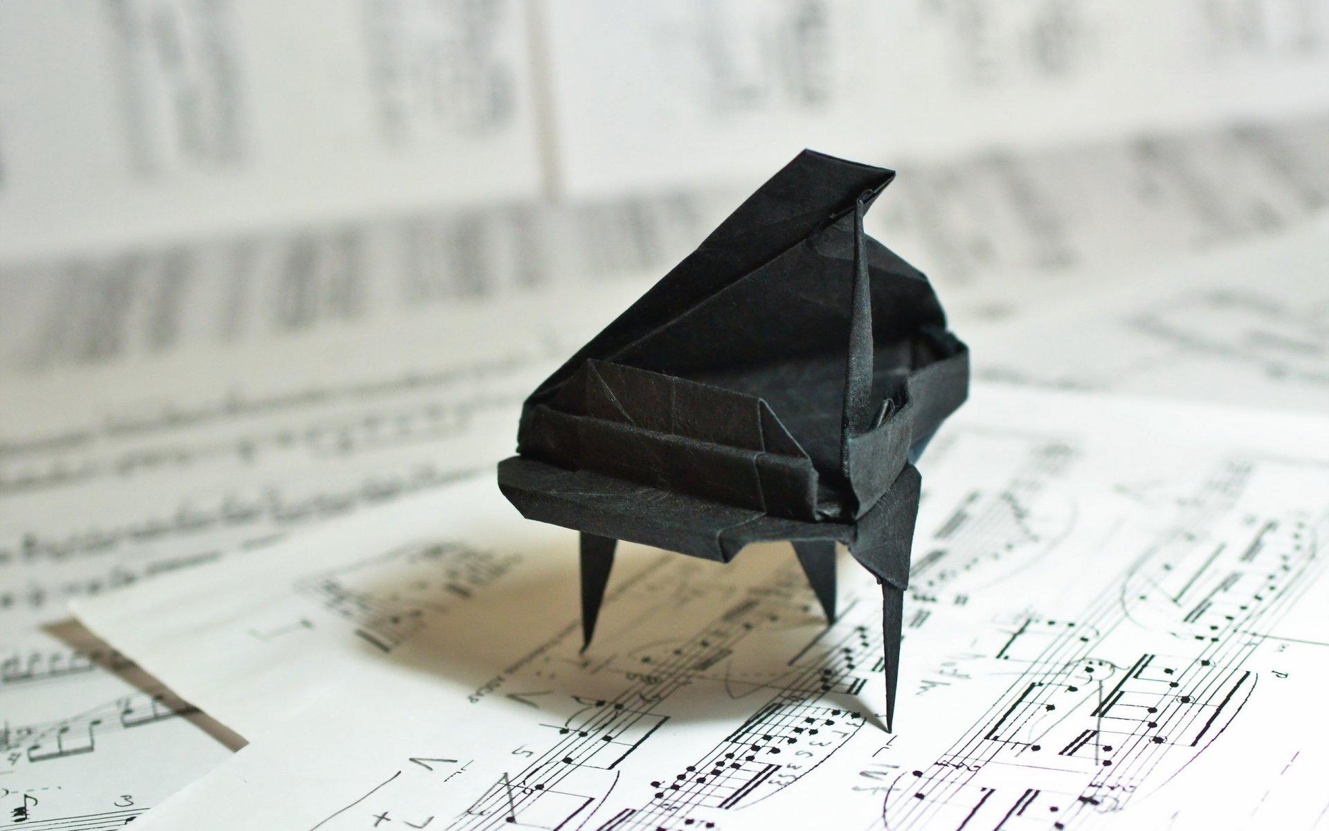 origami grand piano musique