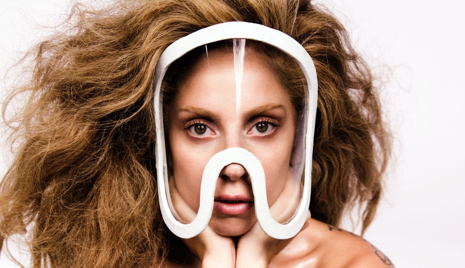 lady gaga artpop promo-foto mohn sängerin haare