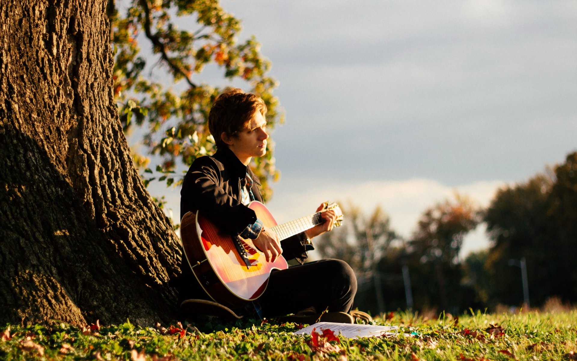 freund gitarre musik stimmung