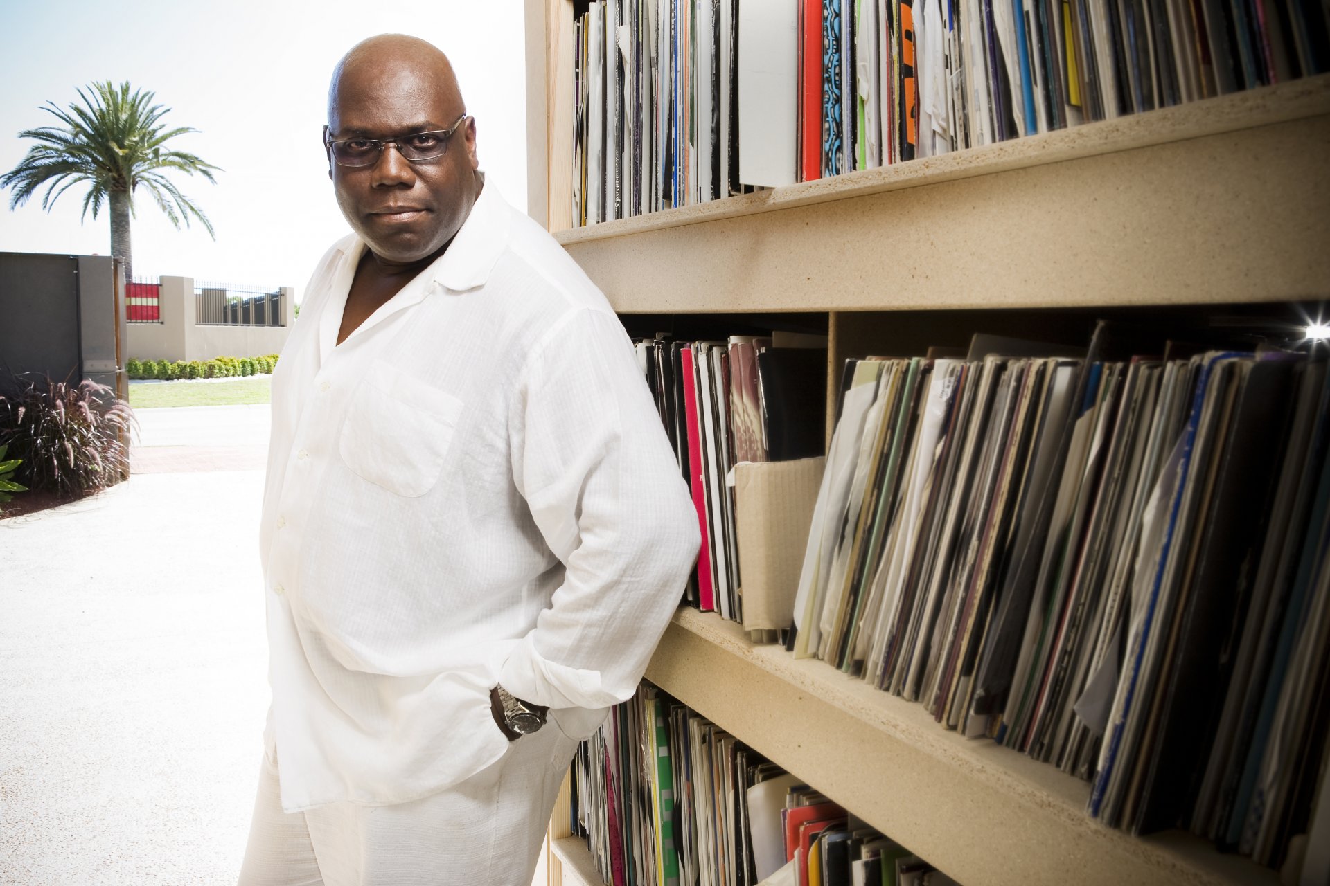 carl cox disc jockey dj música vinilos pared