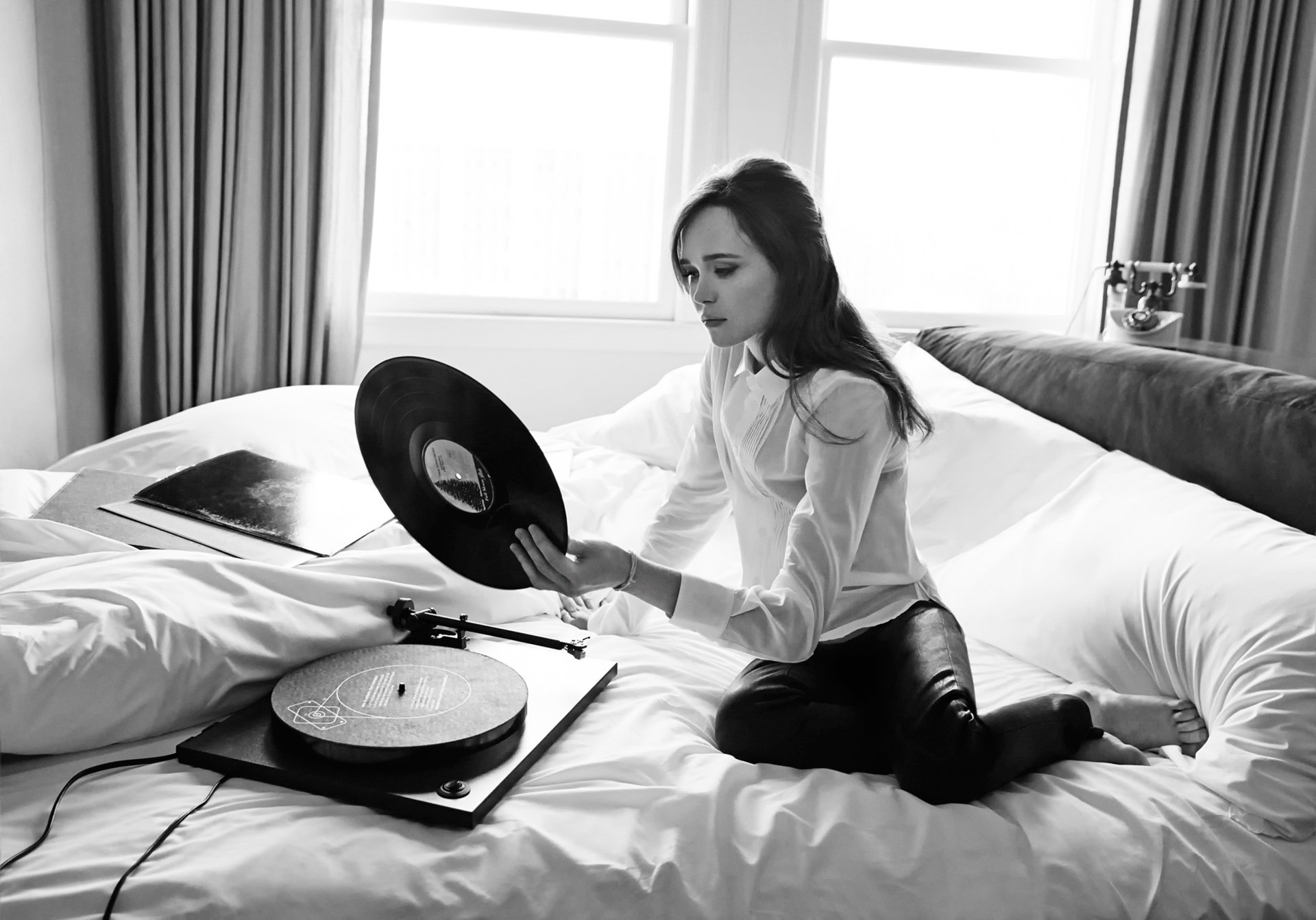 ellen page vinyl album the player the hollywood reporter