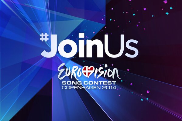 Logo des Eurovision Song Contest 2014 in Kopenhagen