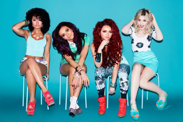 Little mix Foto di gruppo di ragazze britanniche