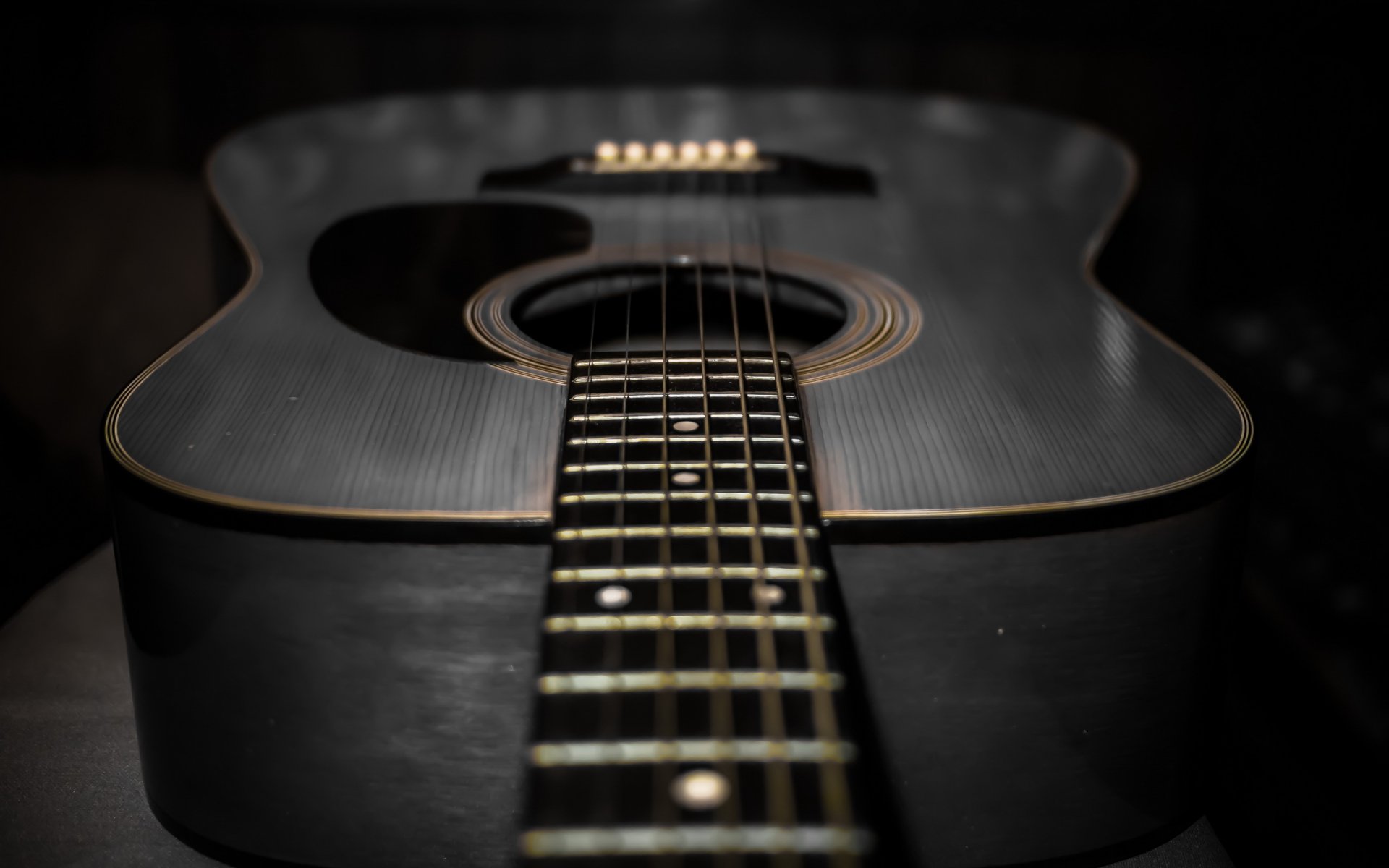 chitarra musica macro