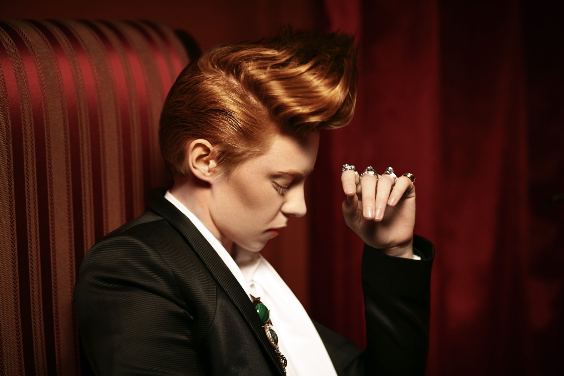 la roux sängerin rothaarige