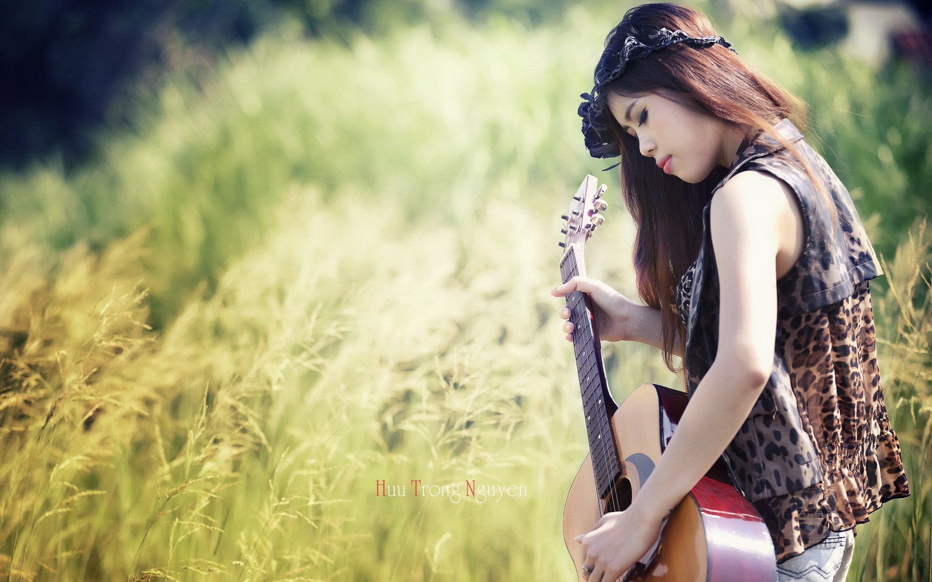 fille guitare musique