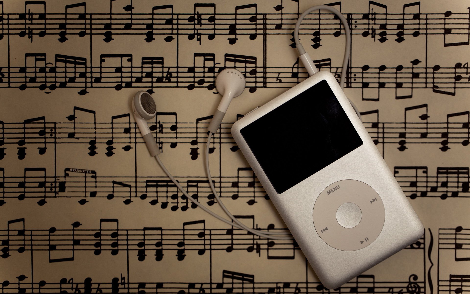 ipod musical notes music