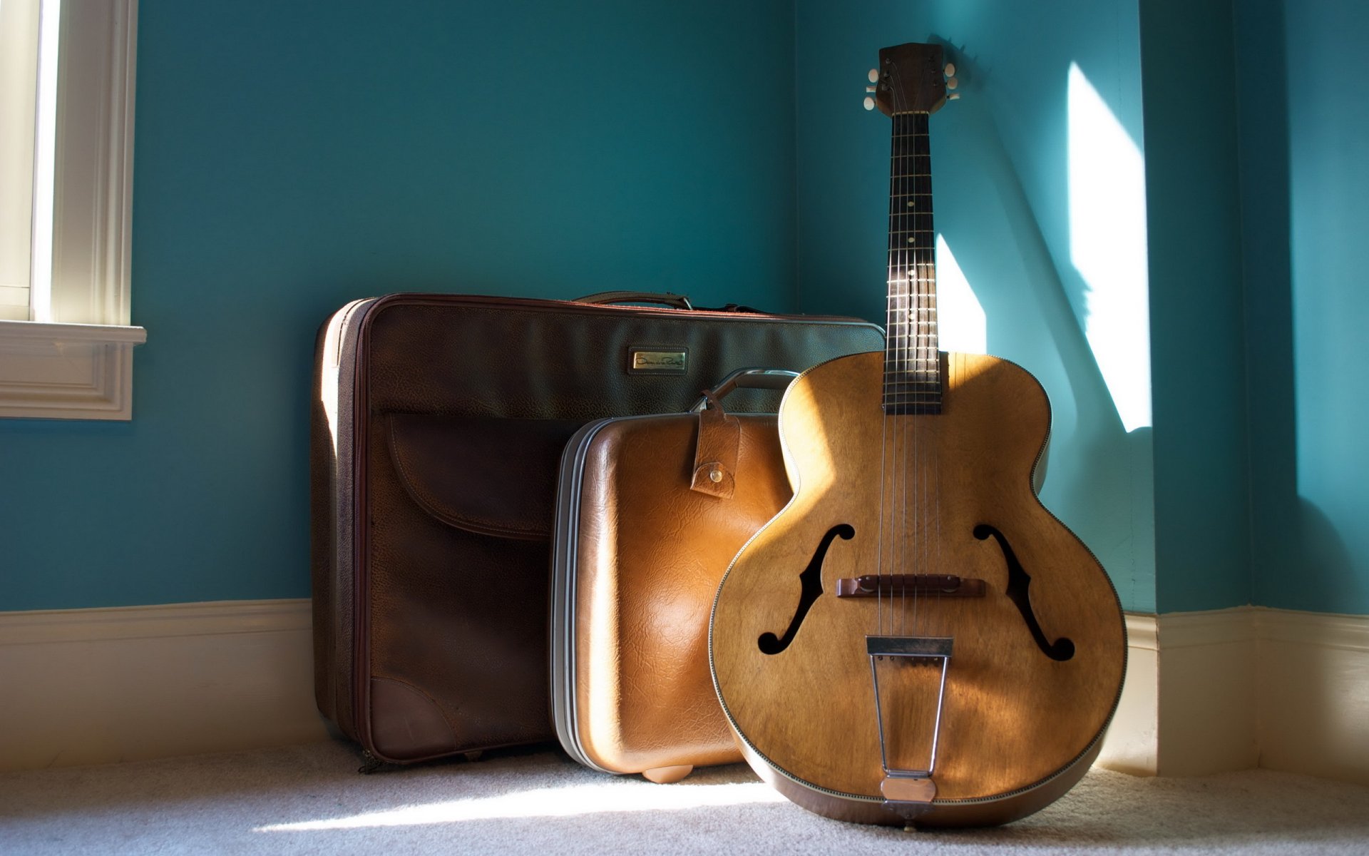 guitare musique valise