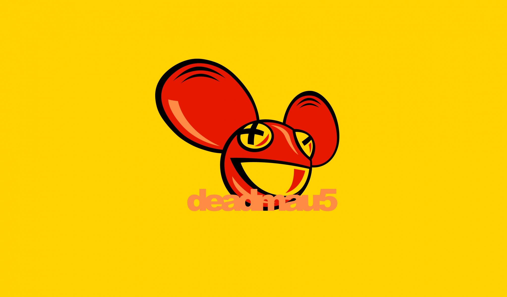 deadmau5 deadmaus musique fond yeux orange