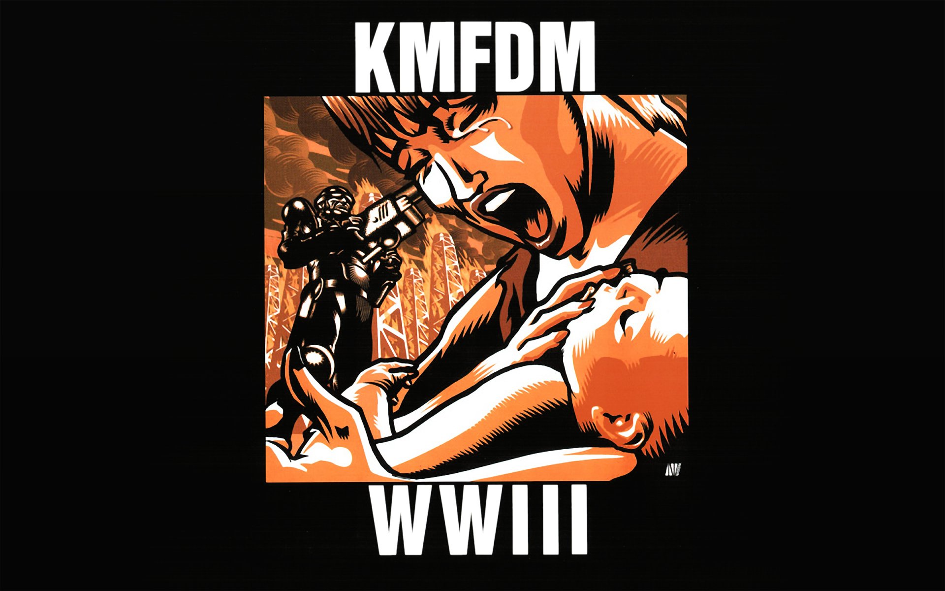 kmfdm wwiii rock metal electro-industrial álbum música