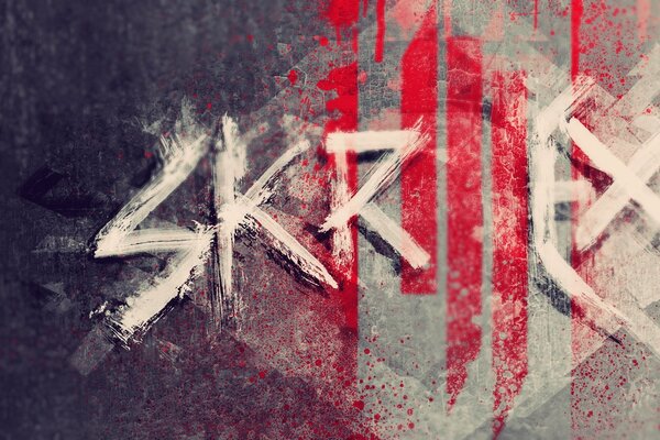 Logotipo del músico en estilo dubstep skrillex