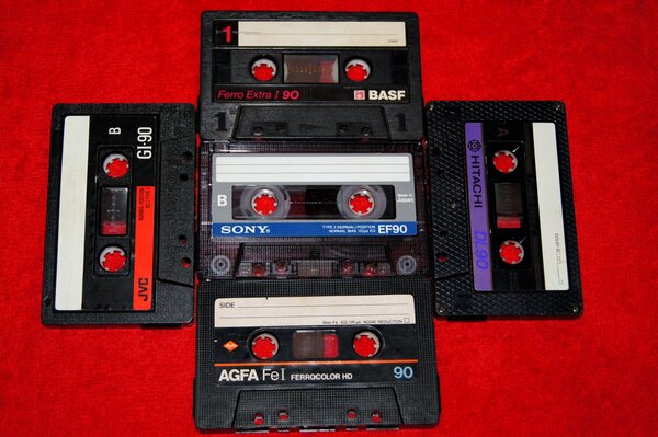 Retro audio cassette and nostalgia for music