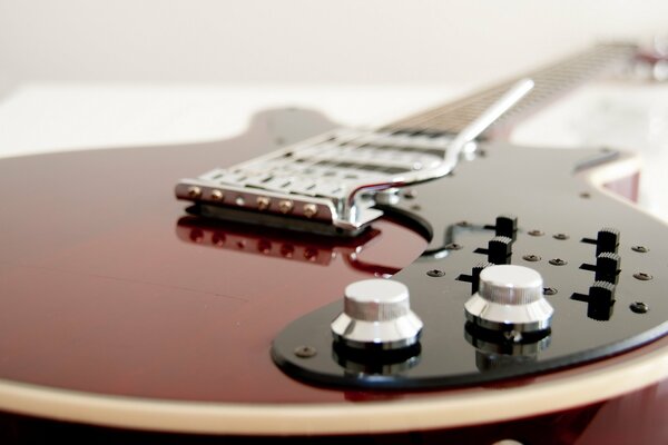 Guitare macro tir