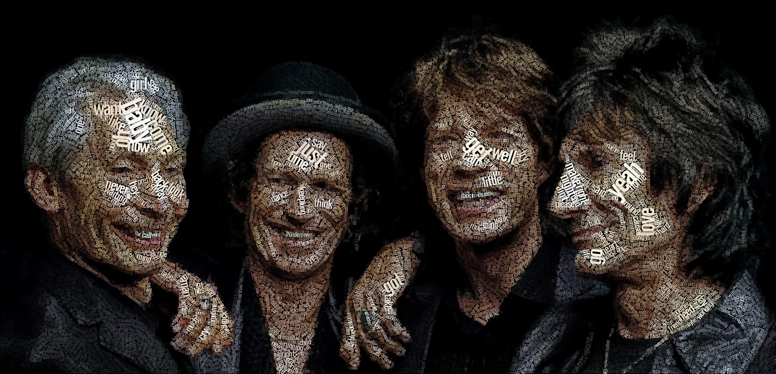 rolling stones mick jagger keith richards charlie watts ronnie wood rock légende