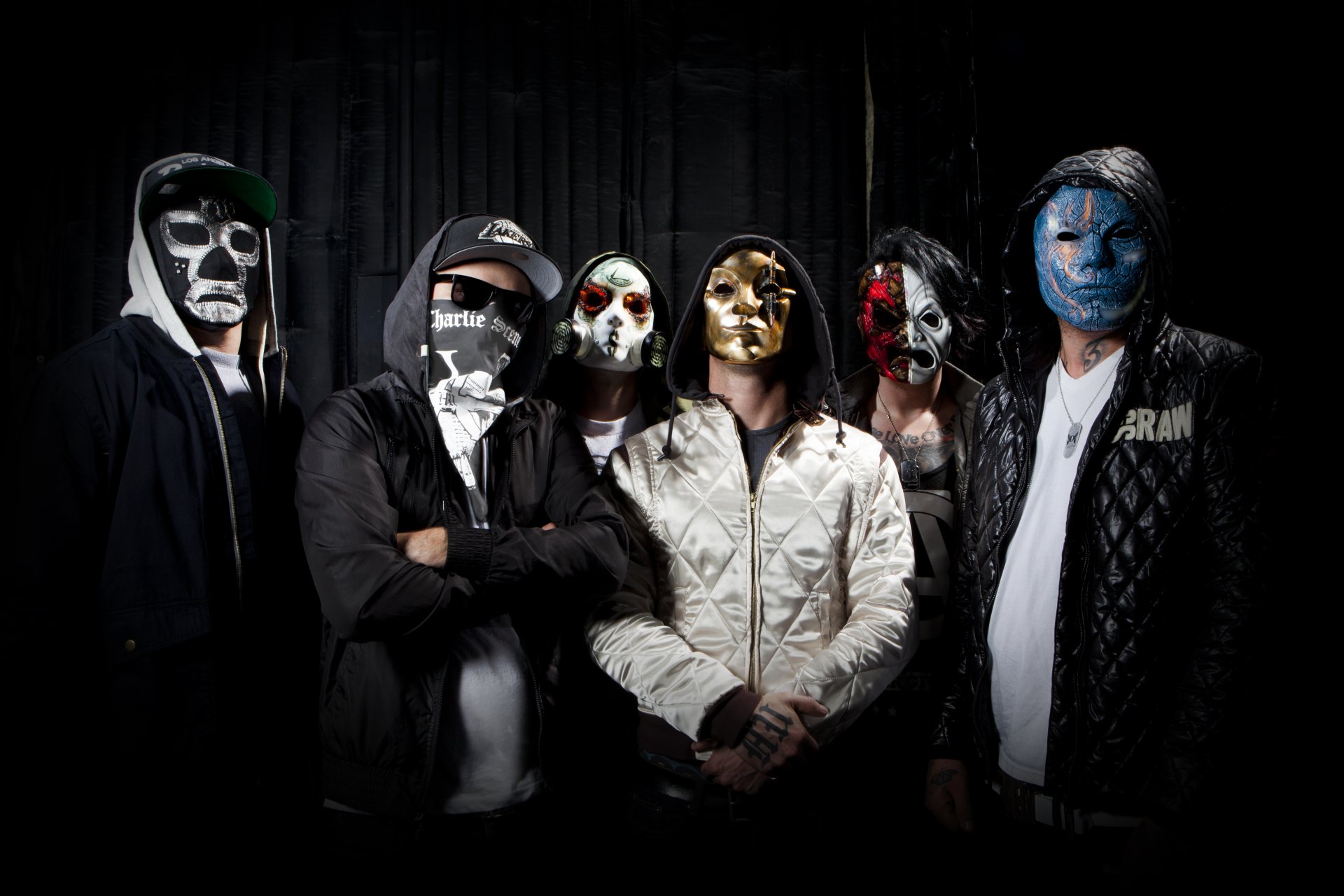 hollywood undead j-dog charlie escena funny man danny da kurlzz