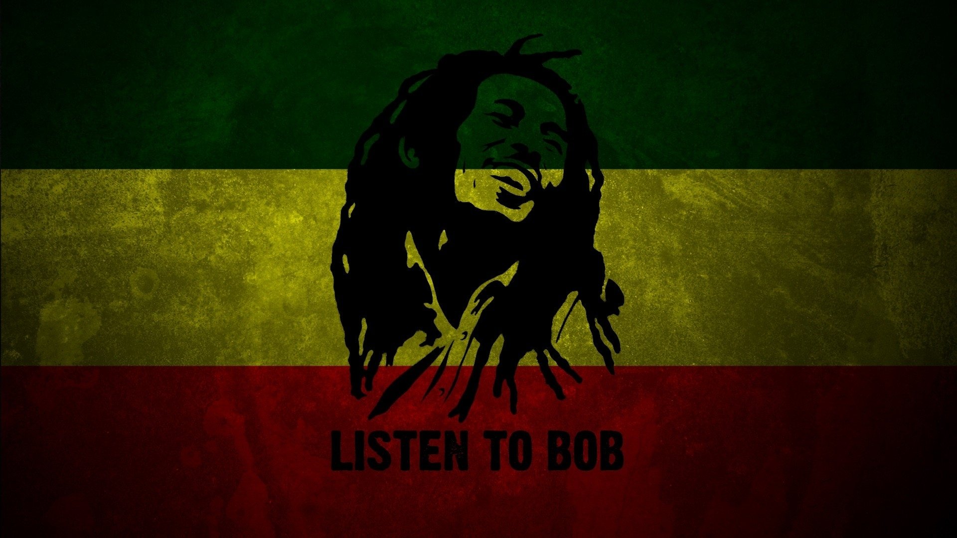 bob marley musiker dreadlocks flagge jamaika inschrift