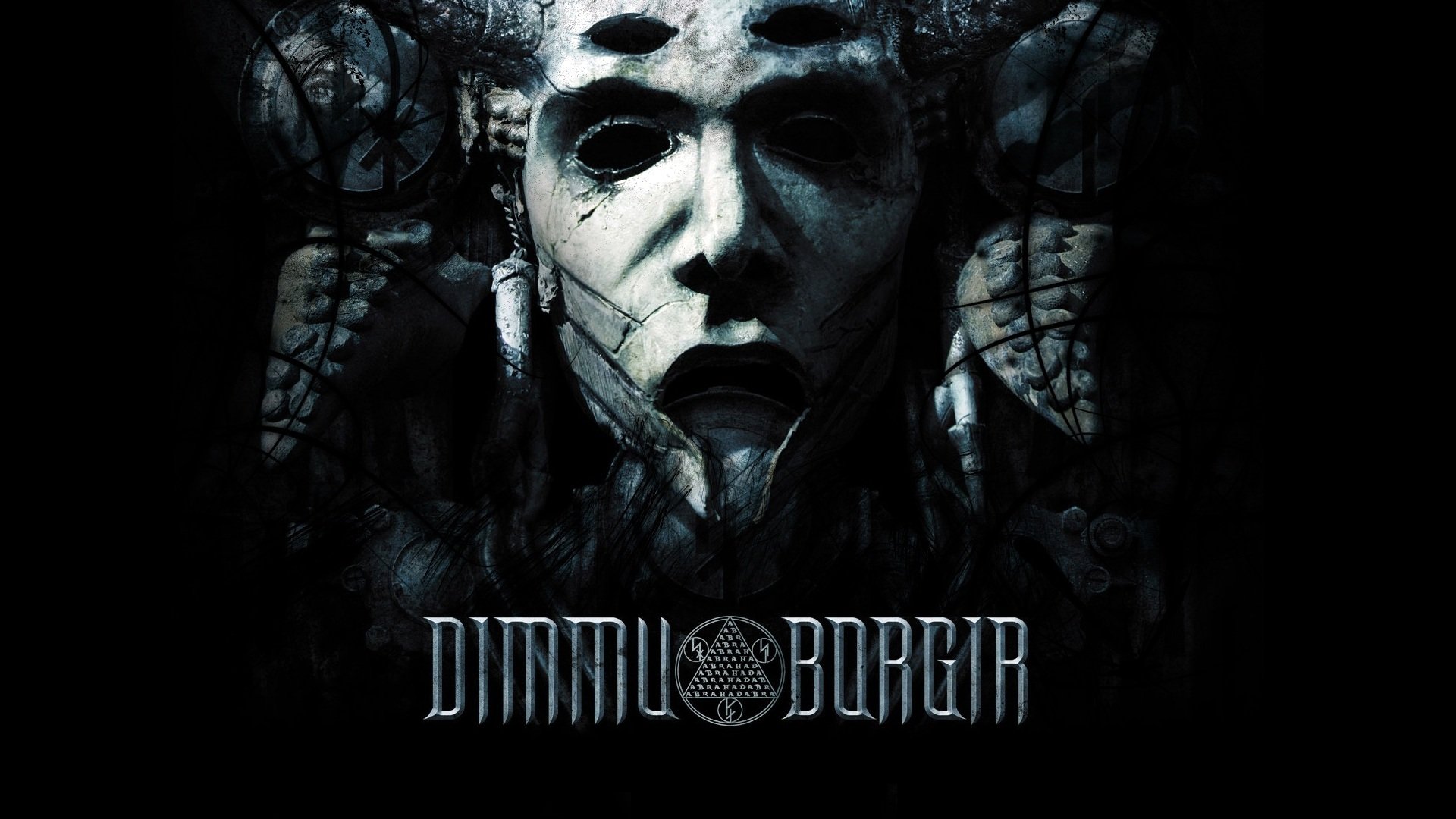 dimmu borgir фон лицо