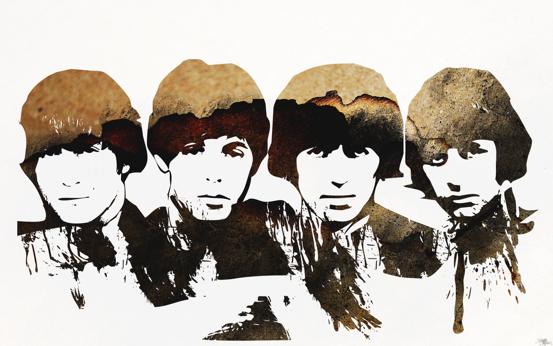 the beatles beatlesi muzyka legendy rock talent rysunek