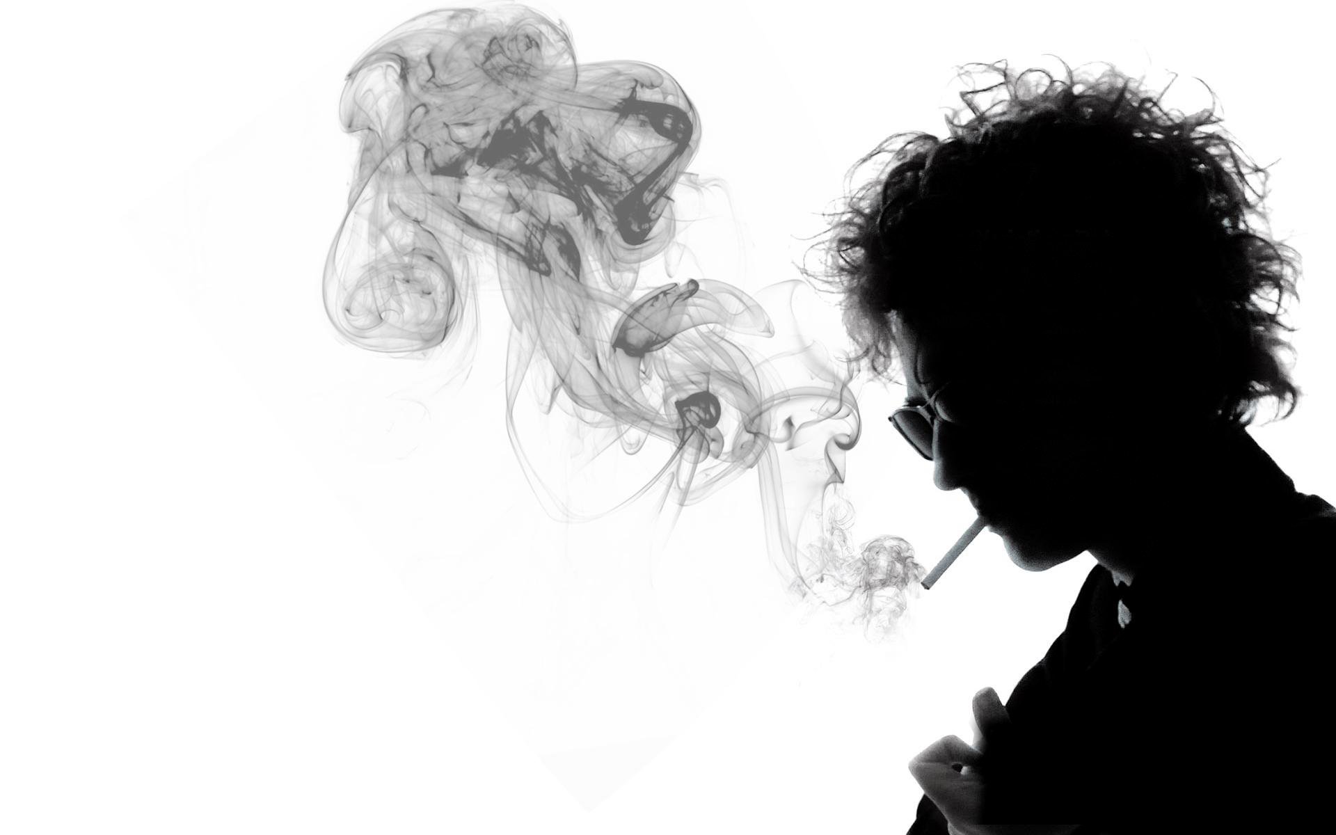 bob dylan grand folk noir et blanc fumée cigarette musicien