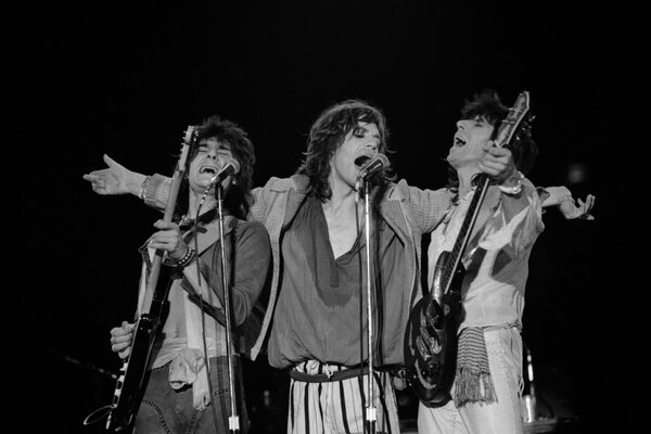 Rolling Stones band performance