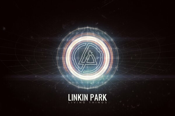 Symbole dans le cercle au-dessus du nom du groupe Linkin Park