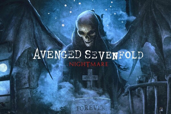 Cover der Albtraum-Single der Band avenged sevenfold