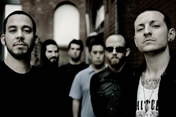 El grupo Linkin park en su totalidad