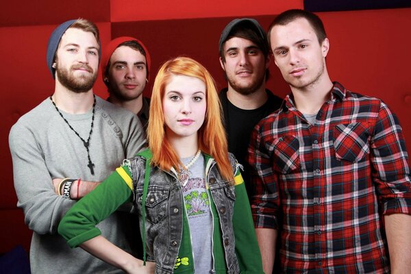 Gruppo pop rock Paramore