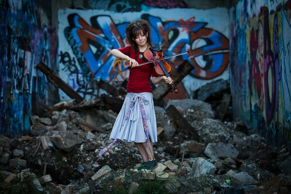 La fille au violon de Lindsey Stirling