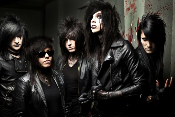 Black veil brides poster