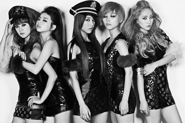 Chicas de Corea Kay pop grupo