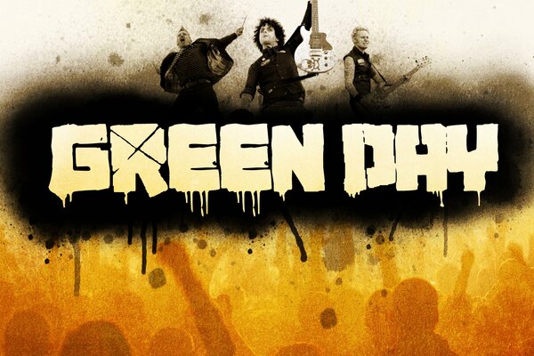 Poster del Gruppo Green Day