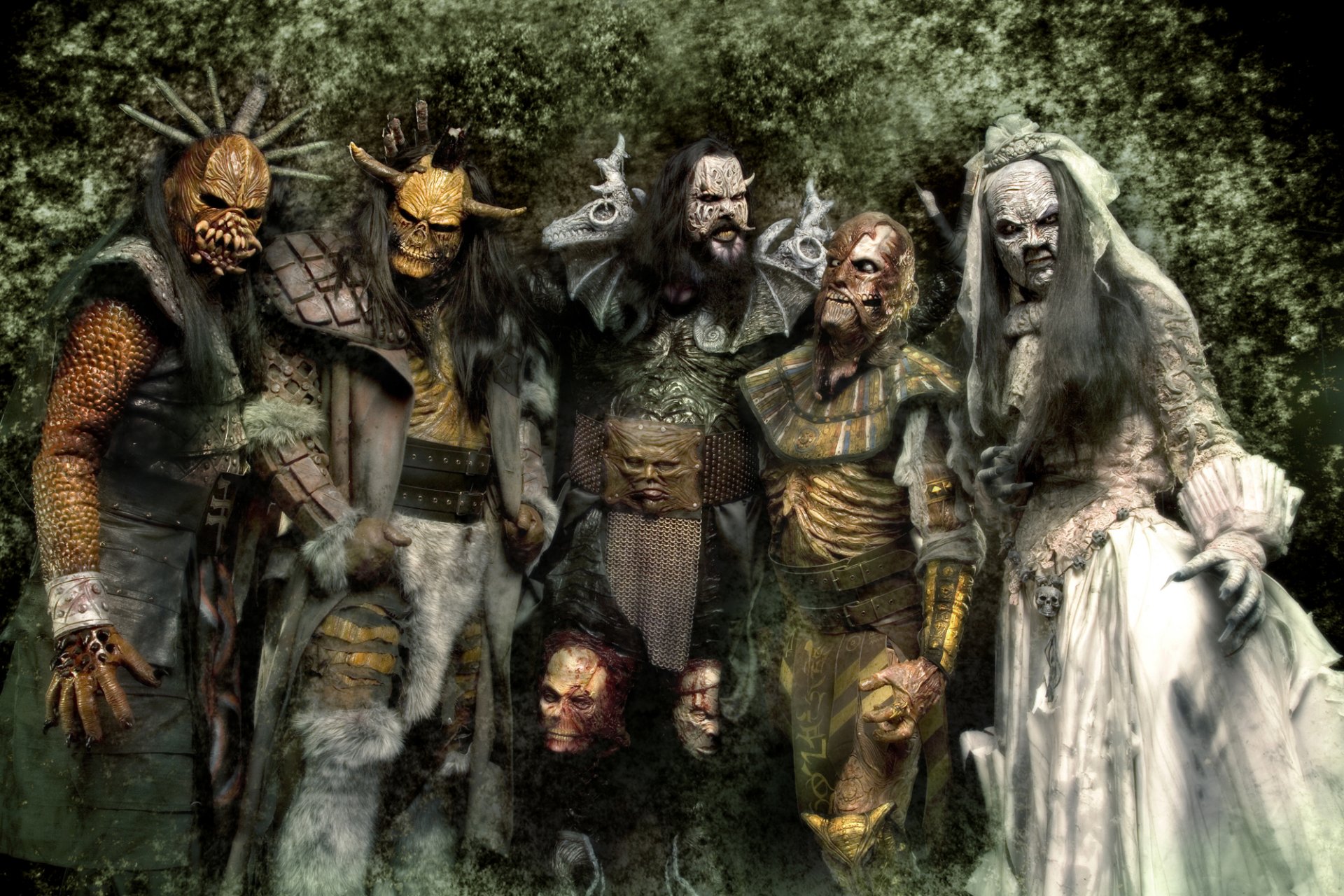 lordi lordi monstres groupe masques