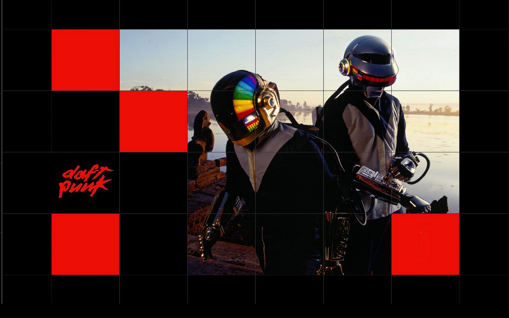 daft punk music the group art square